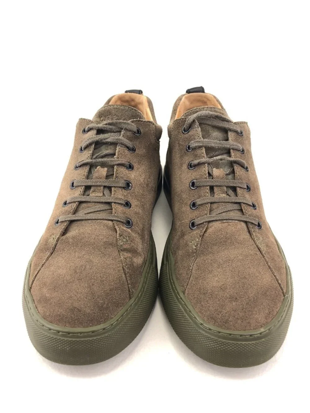 CQP Tarmac Brown Suede Ankle Sneakers EUR 44